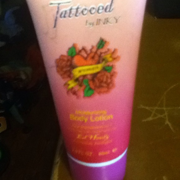 Tattooed by inky lotion