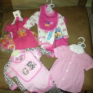 BRAND NEW baby girls clothing $8.00 each