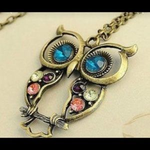 Owl sweater necklace🌹Great gift idea!🆕
