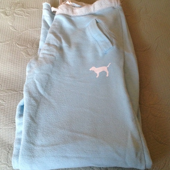 VSPINK Sweatpants - Light Blue - Picture 1 of 1