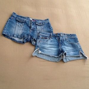 Tommy Hilfiger and Lei denim shorts