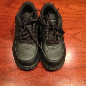 Toddler size 10 black Air Force