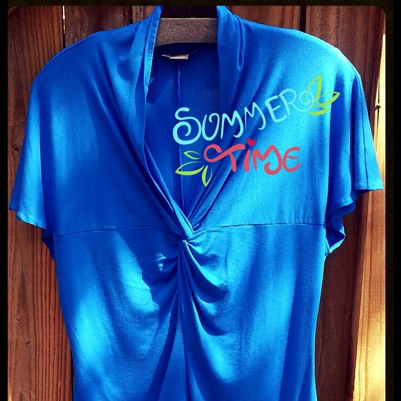 Armani Exchange short-sleeved top. NWOT