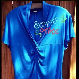 Armani Exchange short-sleeved top. NWOT