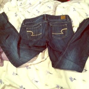 Dark denim American Eagle jeans
