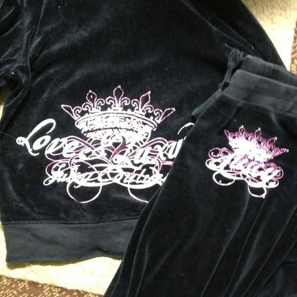 🚫TRADED🚫Juicy Couture Velour Track Outfit