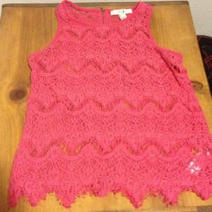 Pink forever 21 top