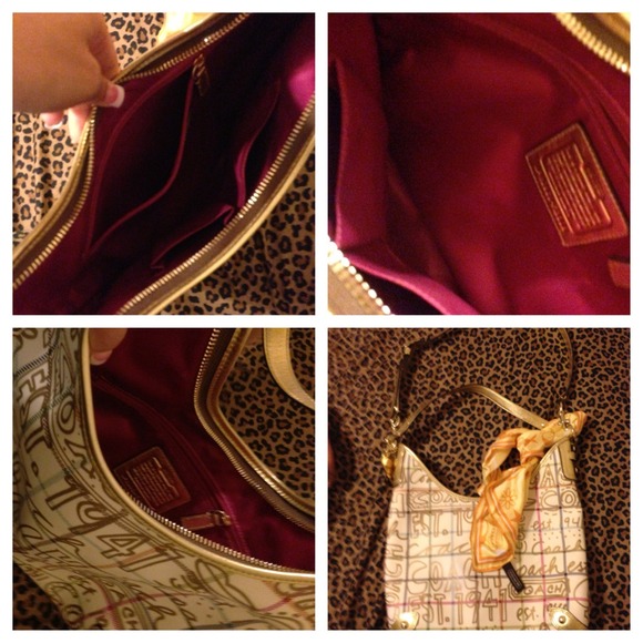 ❗❗Reduced Authentic Coach Multi- Strap Purse - Picture 3 of 4