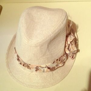 Woman's Fedora with cute flower