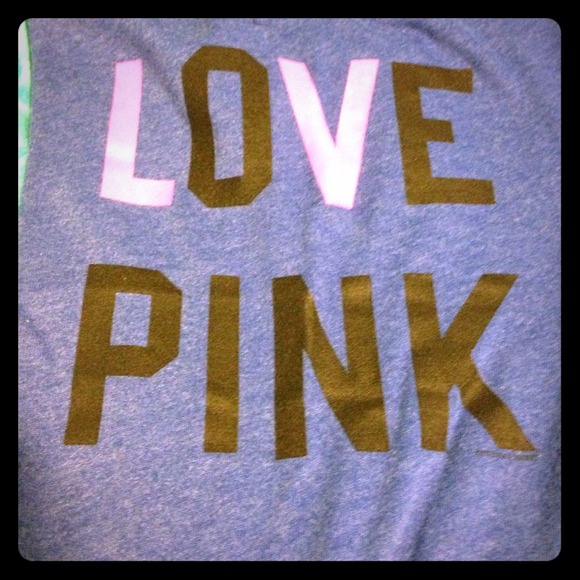 Victoria secret blue capris.