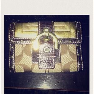 Authentic Coach Wallet