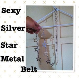 ⭐Sexy silver chain belt⭐