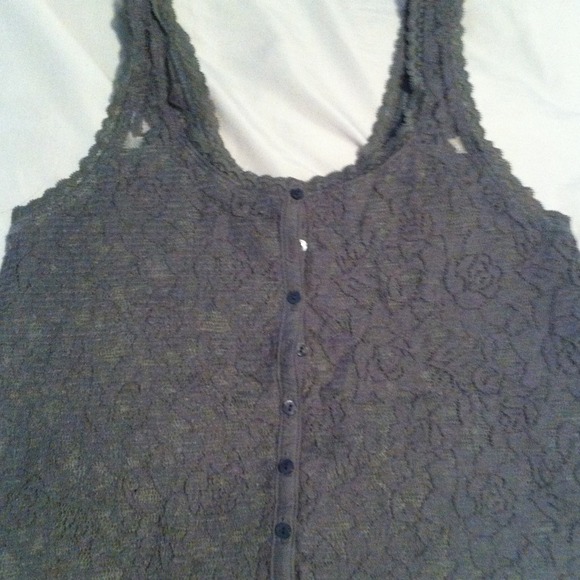 Lace tank top from Hollister