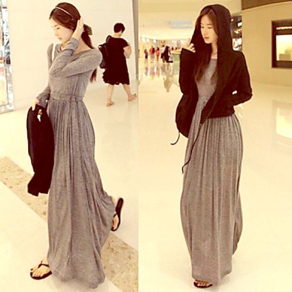 🚫SOLD OUT🚫🎀Women's Cotton Drape Maxi Dress🎀