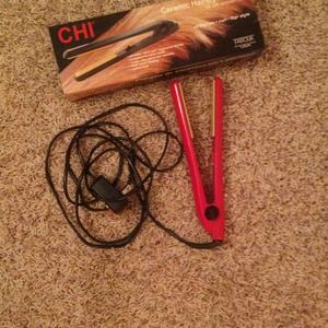 Red Chi flat iron. Very clean!