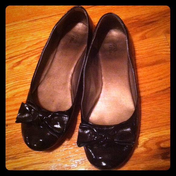 Black flats size 9