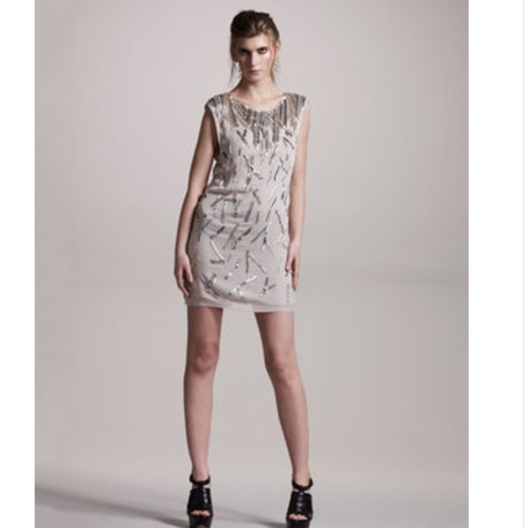 💙Alice + Olivia Beaded Dacey Tunic Dress💙