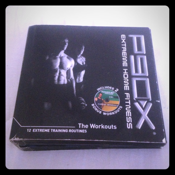 P90X Extreme Home Fitness CDs and Guide