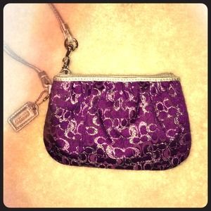 Coach wristlet