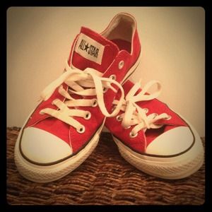 Red Converse Chuck Taylor All Stars