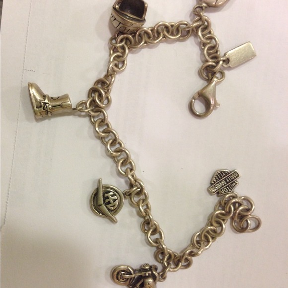 Harley Davidson charm bracelet