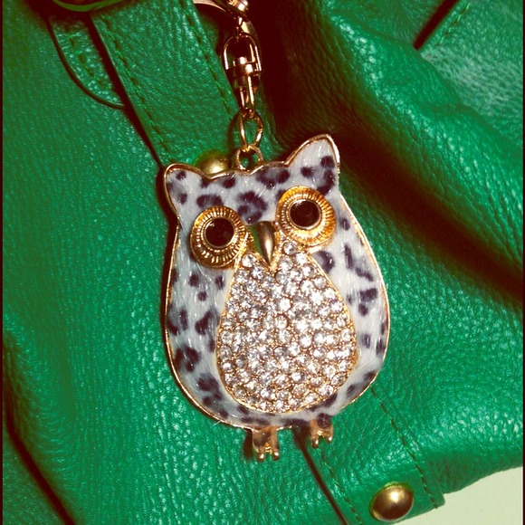 Glamour Owl Bag/Purse Keychain - Picture 1 of 4