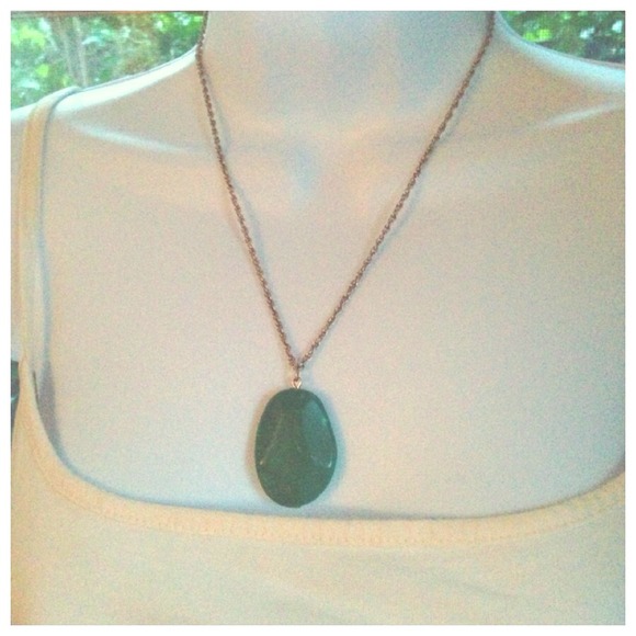 ❌SOLD💝BUNDLed Turquoise Colored Pendant w/ Silver