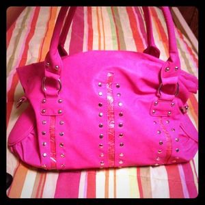 Pink handbag