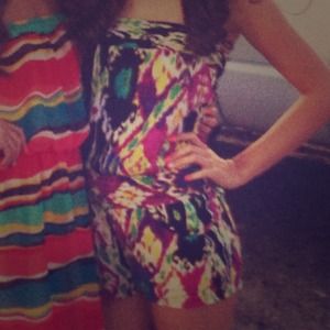 Multi-colored Romper