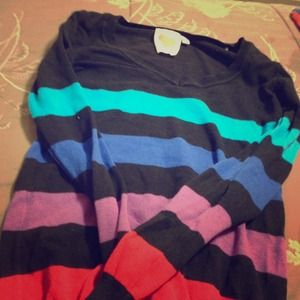 Striped Sweater.