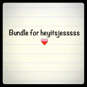Bundle for heyitsjesssss