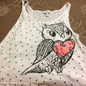Tank top Owl