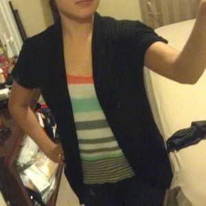 <<<Draped cardigan>>>