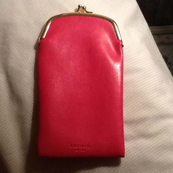 *RESERVED*Kate Spade "Wink Wink" soft glasses case