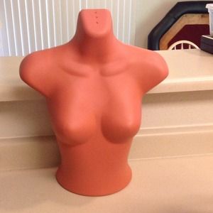 Hard plastic maniquin