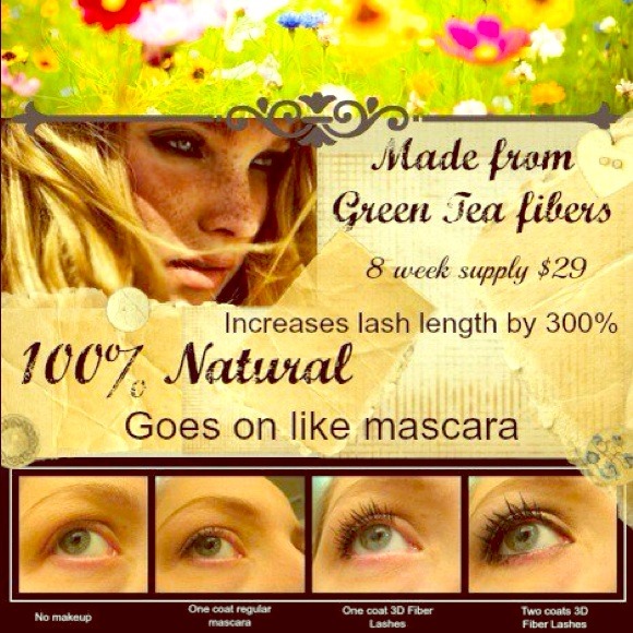 3-D Fiber Lashes. 2 Bottle Set. Lasts up to 8 wks.