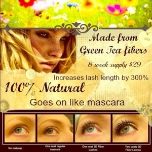 3-D Fiber Lashes. 2 Bottle Set. Lasts up to 8 wks.