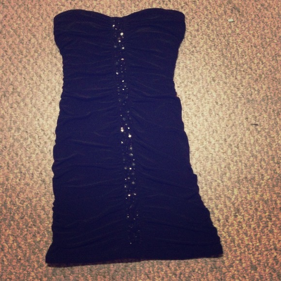 Strapless dress