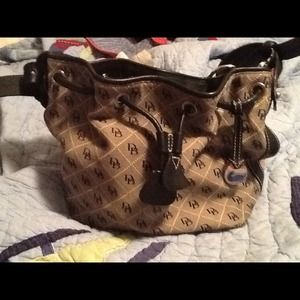 Dooney and Bourke drawstring bag
