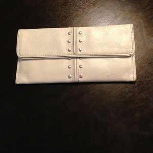 Michael kors Off white thin wallet