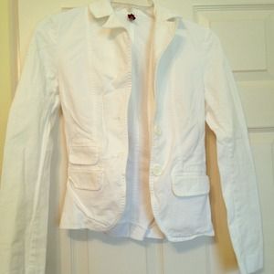 White blazer
