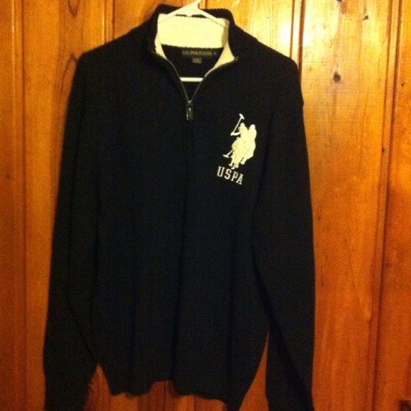 Men's polo sweater