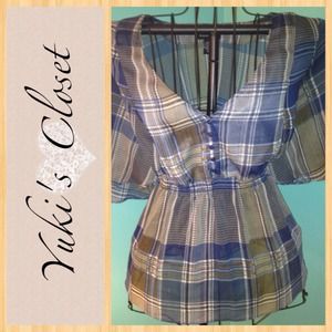 Bundle🔷Sheer peasant shirt.