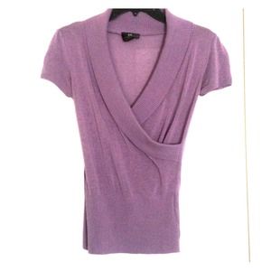 Purple dress top