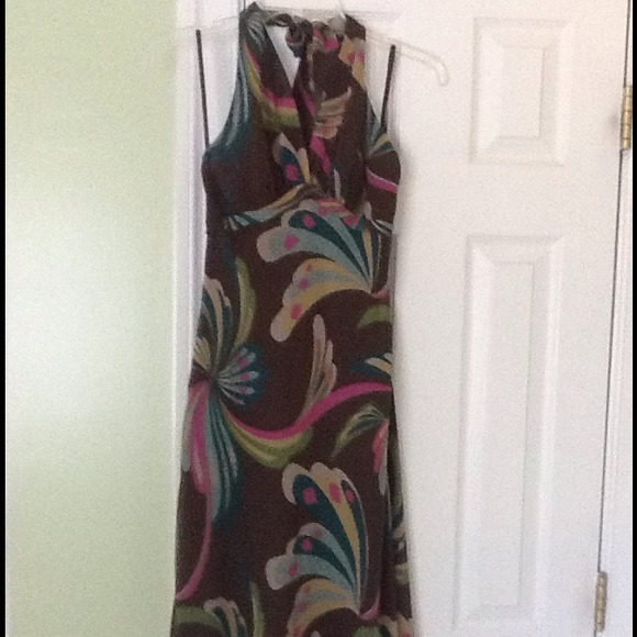 BCBG halter dress
