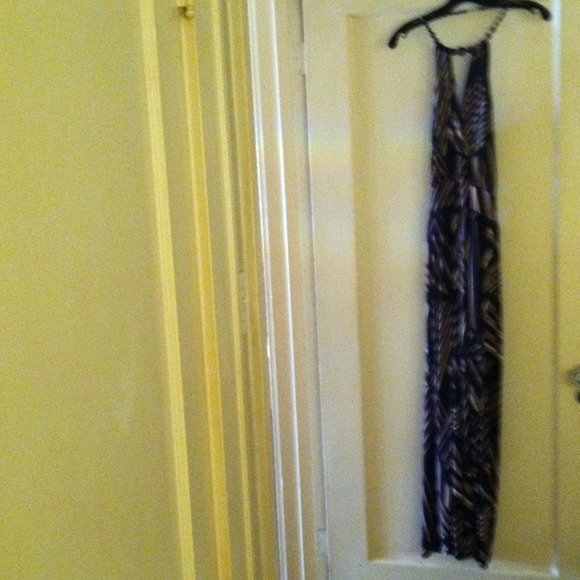 Halter jumpsuit.