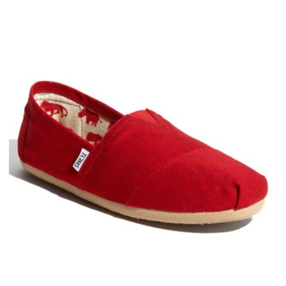 <NWOT> TOMS "Classic" Canvas Slip-On