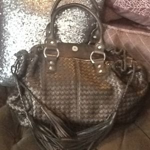 Bottega Veneta chocolate medium size handbag, $50
