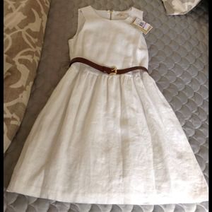 Brand new Michael Kors white summer dress