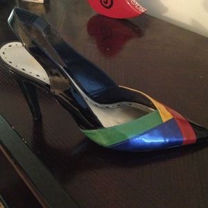 🔻🔻PRICE DROP🔻🔻Patent Leather Slingback Pumps